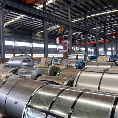 Dx51d Dx52d Dx53d Оцинкованная стальная катушка ASTM A653 на основе технологии холодной проката и стандарта JIS для вашего удовлетворения