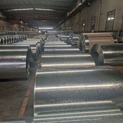 Dx51d Dx52d Dx53d Оцинкованная стальная катушка ASTM A653 на основе технологии холодной проката и стандарта JIS для вашего удовлетворения