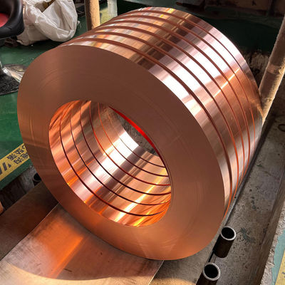Ширина 1mm-2500mm C10400 Медная лента 22 калибра Медная проволока катушка для электрических приложений