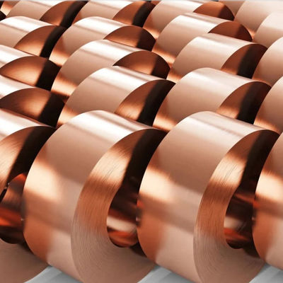 Ширина 1mm-2500mm C10400 Медная лента 22 калибра Медная проволока катушка для электрических приложений