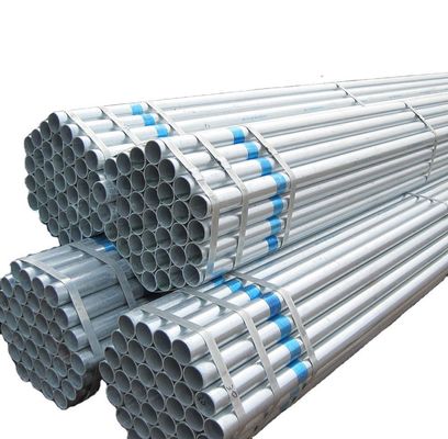 ASTM Standard Low 8m Length Galvanized Steel Pipe с небольшим масляным покрытием и слегка смазанной отделкой