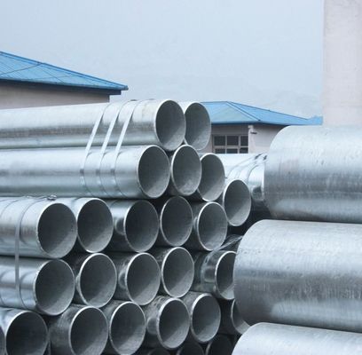 ASTM Standard Low 8m Length Galvanized Steel Pipe с небольшим масляным покрытием и слегка смазанной отделкой