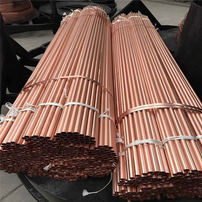 Медная труба T1 T2 195 МПа Максимальная прочность и 30% удлинение для доступной производительности