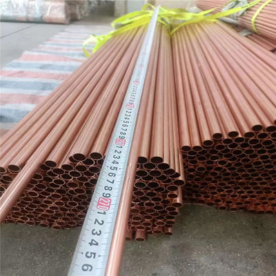 Круглая медная труба с OD 1mm-914mm и Cu Min 99,9%