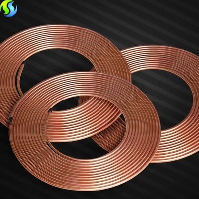 Круглая медная труба с OD 1mm-914mm и Cu Min 99,9%