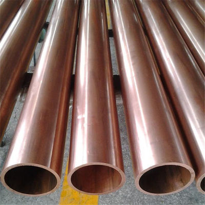 Круглая медная труба с OD 1mm-914mm и Cu Min 99,9%