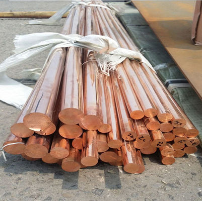 Нелегированный Cucr1 CW105C UNS C18200 Поставщики медных стержней