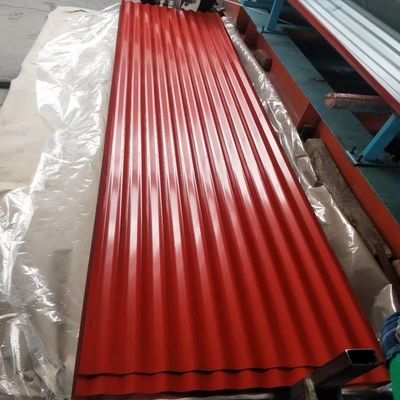 Прямая продажа покрытия Z41-Z60 ASTM GI GL гофрированные оцинкованные листы стали длиной 2001-3600 мм
