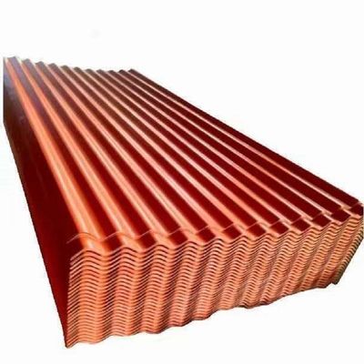 Катушка из гофрированных оцинкованных стальных листов с покрытием Z41-Z60