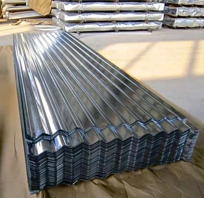 GB Стандартная допустимость ± 1% цинковая крыша из оцинкованной гофрированной стали для обеспечения строгих испытаний и материалов