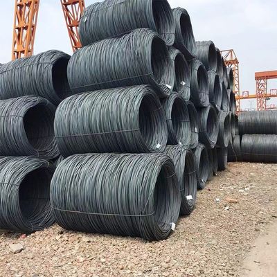 Q195 Q235 Q345 Специальная свободнорежущая сталь 5,5 мм 6,5 мм горячекатаная SAE 1008 Углеродистая стальная проволочная катушка