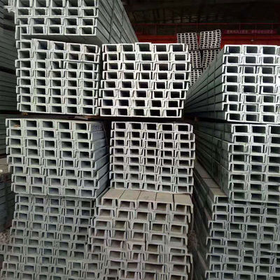 JIS ASTM GB BS EN DIN Standard Galvanized U Steel Channel with and Raw Materials Cutting Services (Услуги по резке канала из оцинкованной стальной стали с использованием сырья)