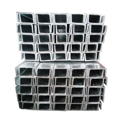 JIS ASTM GB BS EN DIN Standard U Section Steel Channel Dimensions with Punching Service at Affordable (Стандартизированный U-секцион стального канала с пробиванием по доступной цене)